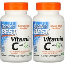 닥터스베스트 비타민 C 500mg 베지 캡, 120개입, 2개