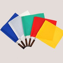 컬러깃발 청기백기 체육대회 응원 신호기 DD-12367 *154785047KN, 블루