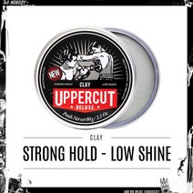 [당일발송]UPPERCUT DELUXE 클레이 Clay 수성포마드 어퍼컷디럭스코리아 정식수입, 70g, 1개