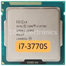 Q9550 인텔 코어 i73770S i7 S 3.1GHz 쿼드 65W CPU 프로세서 LGA 1155, 한개옵션0
