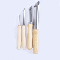 도예재료 18pcs 텍스처 도자기 세부 조각 도구 폴리머 클레이 브러시 diy 도자기 모델링 구멍 펀치 클레이 조각 도구 131, 4개-에프