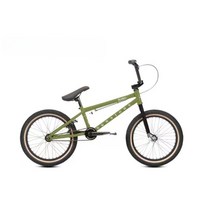 하로 BMX자전거 16인치 18인치 BMX 묘기자전거, 18인치 아미 그린