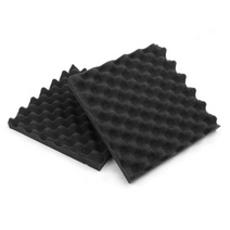극동씨앤씨 계란판방음재 30T x 500mm 1000mm 검정색(접착), 검정, 2개
