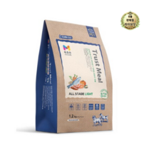 라이브잇 목우촌 트러스트밀 라이트 체중조절 건식사료, 7개, 1.2kg