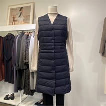 올리비아로렌 SH02 롱 덕다운 베스트 VOBKDXW9271 VOBKDXW9271