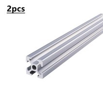 3D 프린터 CNC 알루미늄 프로파일 2020 압출 100mm-1000mm EU 표준 3D 프린터 부품 양극 와이어 가이드, 01 2020 2pcs_02 150mm