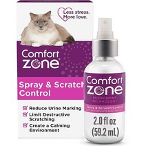 Comfort Zone 고양이 스프레이 및 스크래치 컨트롤 56.7g(2온스) - 2개 팩
