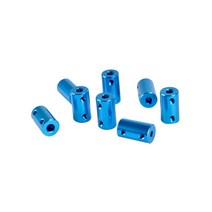 MDPS커플링 자동차 현대호환 D14L25 알루미늄 합금 커플링 보어 5x5mm 3D 인쇄 부품 파란색 플렉시블 샤, 19 6.35x10