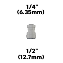 ((변환피팅))물도사 정수기 부품 밸브 어댑터 변환 나사- I형 변환피팅(6mm 12.7mm)