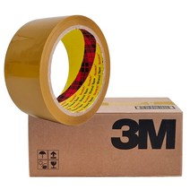 3M 박스 테이프 372ks 황색 50개 1box 쓰리엠 opp
