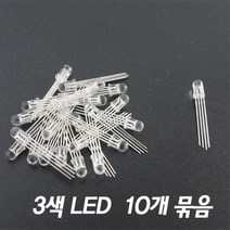 3원색 LED 램프 빛의혼합장치 부품 10P 재료 교재 돌봄 도구 탐구 준비물 창의 관찰