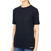 질샌더 [질샌더] 로고 JPPU707510 WU248308 402 여자 반팔티셔츠