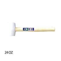 한신 망치 고무망치 백색 24OZ 백색-72394EA 와이조이굿샵, 와이조이굿샵 본상품선택