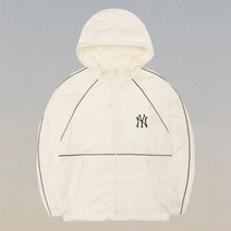 엠엘비 베이직 썸머 파이핑 바람막이 (홑겹) 뉴욕양키스 크림 3AWJB0521-50CRS