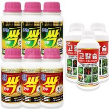모두싹 골드 프리미엄 500ml 3세트 + 고칼슘 3개 복합비료 식물 유기농 살충제 살균제, 단품