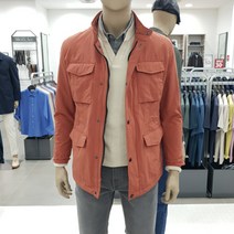 코오롱FnC_브렌우드_신상품_BRUAS23251PIN 포켓 디테일 내추럴 사파리 점퍼_행담도 모다 아울렛