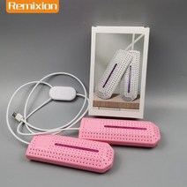 신발건조기 소독기 탈취살균 운동화 냄새제거 건조 자외선 오존 살균기, Pink ML-015