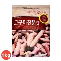 다봄마켓 오양식품 튀김옷 수제비 국수 등 다양한 요리엔~고구마sweet Potato전분 1kg, 1개