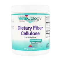 뉴트리콜로지 Nutricology Dietary Fiber Cellulose Powder 8.8 oz (250g), 1개, 기본