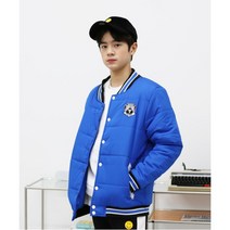 주니보이즈 주니와펜패딩잠바 블루