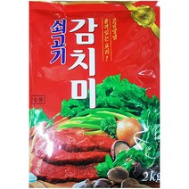 쇠고기감치미 대상 2kg x 6개 업소용 대용량 조미료 다시다