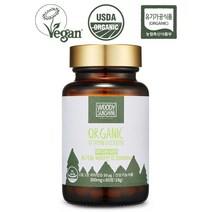 100% 유기농 비타민D 2000IU 온가족 임산부 어린이 비타민 + 사은품 증정, 60정, 1개