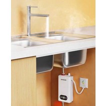 소형 전기온수기 싱크대 하향식 가정용 캠핑카 농막, 5.5kw 백색-일반플러그