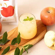 국산 순수 사과즙 사과주스 100% NFC 파우치, 100포, 120ml