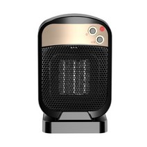 열풍기 1200W 전기 히터 침실 홈 경제 휴대용 데스크탑 팬 PTC 세라믹 난방 수직 송풍기 220V, 01 Black_01 1200W_01 EU
