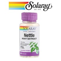 솔라레이 nettle 쇄기풀 네틀 추출물 서양 쐐기풀 뿌리 아가베 이눌린 300mg 60 베지캡슐