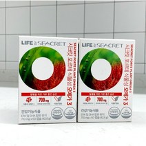 시크릿 포르테 식물성 오메가3 2세트, 2개, 60캡슐