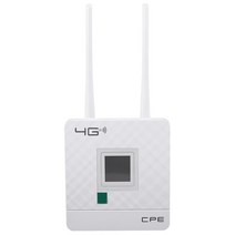 유무선 공유기 3G/4G 라우터 3G 4G LTE Wifi 라우터 150Mbps 휴대용 핫스팟 잠금 해제 무선 CPE Sim 카드, 01 WHITE