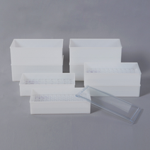 바이알 보관 박스 바이알 랙 Vial Box Vial Rack PS 정리 수납 실험실용, 703-07 31 mm, 1개