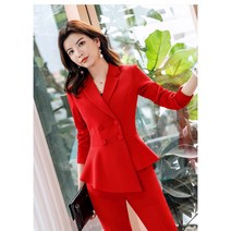 정장팬츠 오피스룩 세트 여성정장자켓