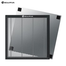 레이저커팅기 레이저가공기 아크릴조각기 SCULPFUN 커팅 벌집 작업 테이블 보드 스틸 패널 CO2 또는 다이오드 조각사 머신 400x400mm 작업대
