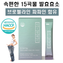 곡물 발효 효소 파인애플 브로멜라인 이눌린 섬유질 식이섬유 다이어트 식사대용 천연 소화 효소 사은품 당일발송, 6개, 14포