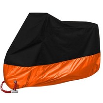 모토 rcycle 커버 모터사이클 Funda 모터바이크 올 시즌 방수 방진 UV 보호 야외 실내 레인, CHINA, 4XL for 2301-2600mm, Orange