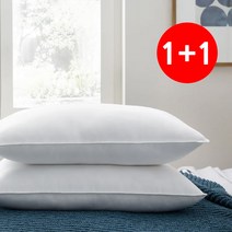 1+1 통세탁 항균베개솜 마이크로화이바 다운필 기능성베개솜(40X60/50X70) 8종, 1+1 데일리 항균베개솜(50X70)