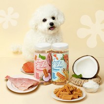 한입뚝딱 덴탈츄 강아지껌 330g 2종, 실꼬리돔과 코코넛 330g