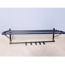 이케아 PORTIS 포르티스 모자걸이 블랙90cm 001.811.14