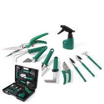 원예도구 10종 그린 옥상텃밭화분 원예자재 분갈이세트 텃밭용화분 조경용품 원예공구 채소키우기 실내텃밭 분