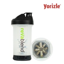 요리즐 레바블렌드 수동회전 쉐이커 믹서텀블러, 선택2. 블레이드블렌더 믹서(블랙)