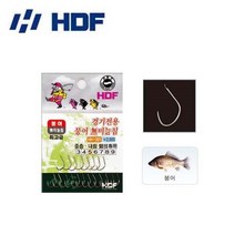 해동 HH-391 드림훅 경기전용 붕어(헤라) 미늘 침 (낚시바늘), 5호