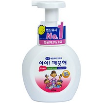아이깨끗해 거품형 상큼한 레몬향 용기 250ml, 쿠팡 1, 상세페이지 참조