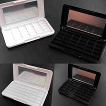 립 팔레트 화장품케이스 립스틱 크림파운데이션 컨실러 공팔레트 빈팔레트, 블랙