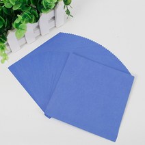 입구밀봉 포장지 푸딩한봉 종이 꿀병 소가죽지 창의적 병뚜껑 택배 선물포장 병, 네이비 13x13cm 50장