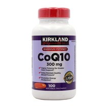 [Kirkland Signature] 커클랜드 시그니처 맥시멈 포텐시 코엔자임Q10 300 mg 100 소프트젤
