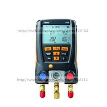 압력계 압력게이지 Testo 549 디지털 매니폴드 게이지 2 밸브 HVAC 0560 0550 시스템, 한개옵션0