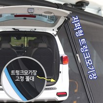 NEW 지퍼형트렁크모기장+고정쫄대, 초대형(스타렉스용)