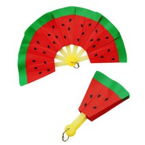 유니아트 수박 접이 부채 만들기, 1개